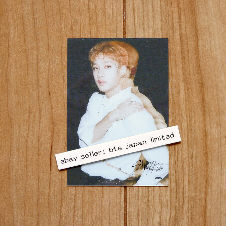 Stray Kids Bang Chan Scars / Thunderous Tarjeta fotográfica oficial A,B,C,Normal,FC PC 