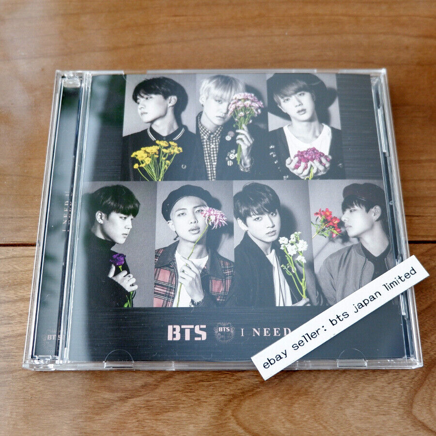 BTS I NEED U Japanese Ver. HMV , Pony Canyon , 1st Limited Edition CD DVD