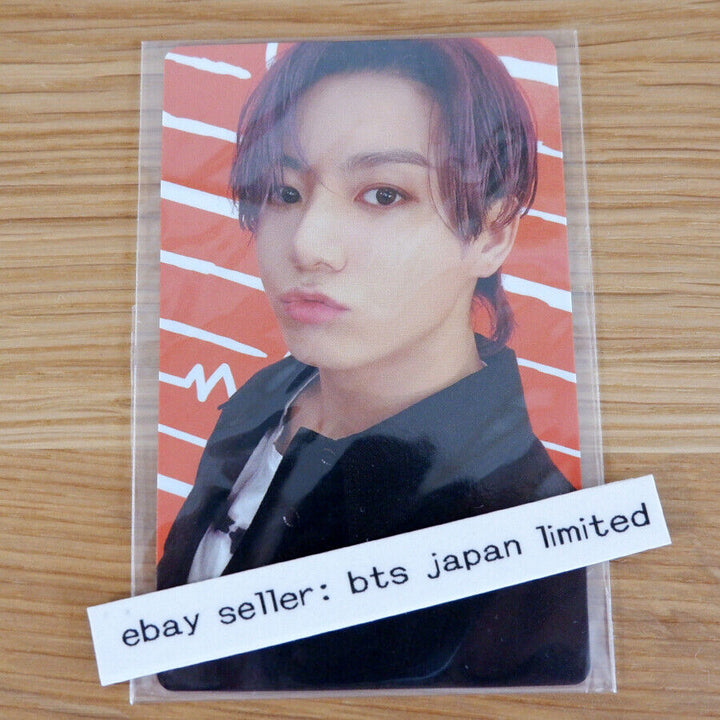 BTS Jungkook Butter Tarjeta fotográfica oficial Cream Peaches Club de fans Selfie PC JK FC 