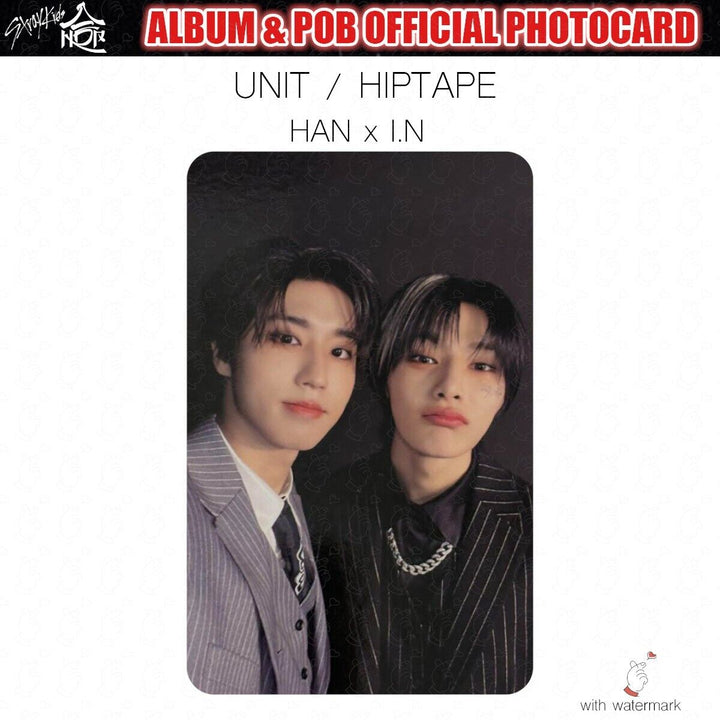 PRE STRAY KIDS SKZHOP HIPTAPE 合 HOP ALBUM PHOTO CARD JAPAN POB LUCKY DRAW