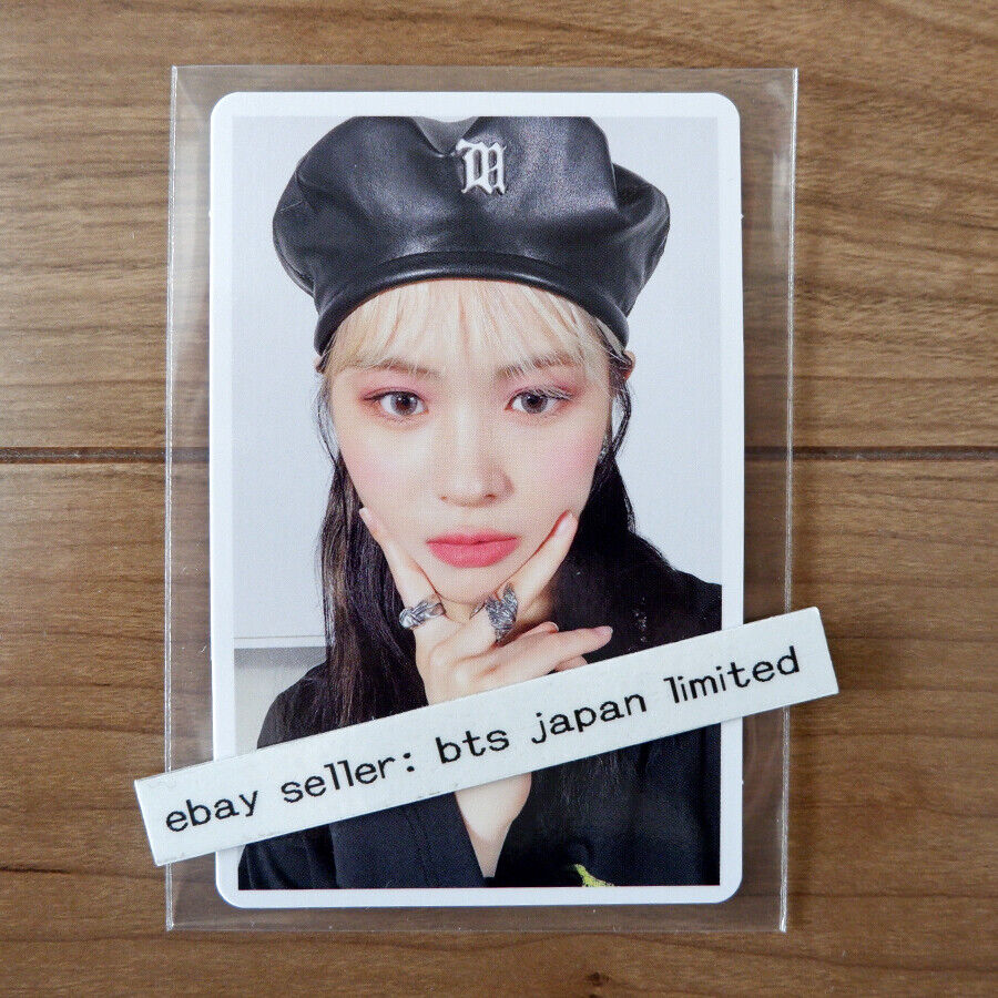 ITZY Ryujin IT'z Tarjeta fotográfica oficial Tarjeta fotográfica AB 1st Limited Japan PC 