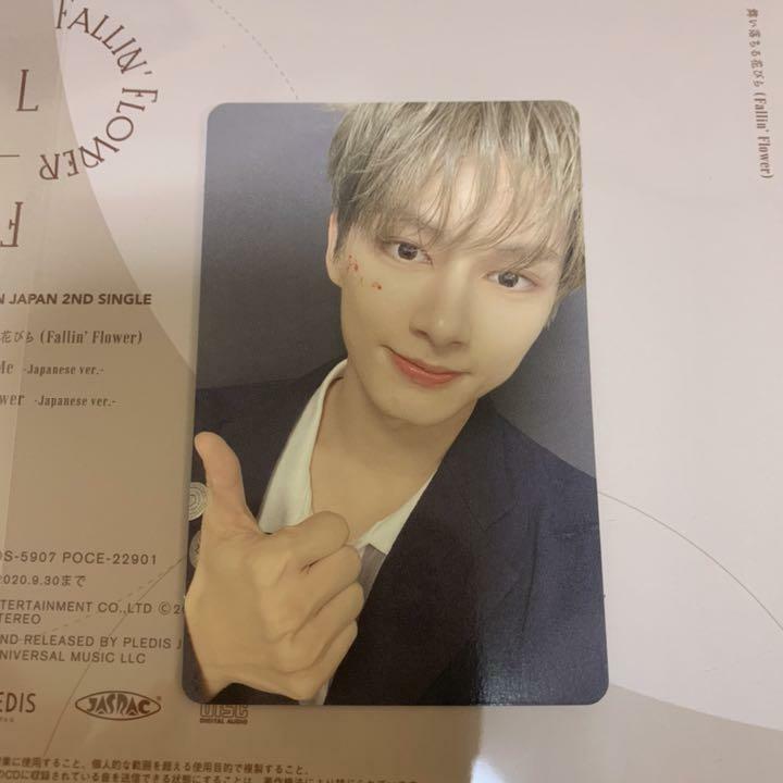 SEVENTEEN OFFICIAL  FALLIN' FLOWER A ver. LIMITED Photocard Photo card