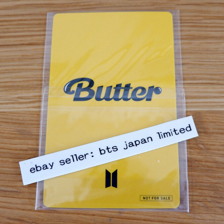 BTS Jungkook Butter Official Photocard Cream Peaches Fan club Selfie PC JK FC