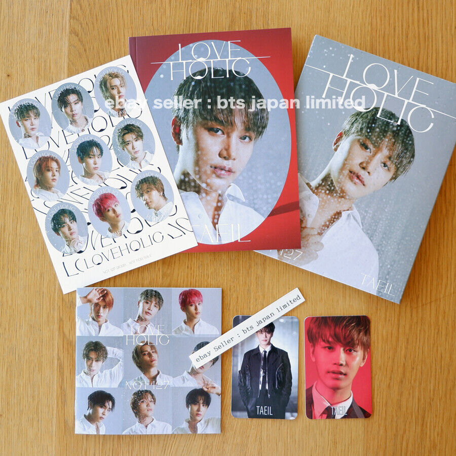 NCT 127 LOVEHOLIC + Juego oficial de 2 tarjetas fotográficas TAEYONG MARK HAECHAN YUTA JAEHYUN 