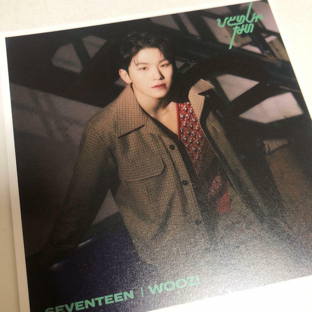 SEVENTEEN Woozi Official Photo card HITORIJANAI A B C D Normal CARAT PC