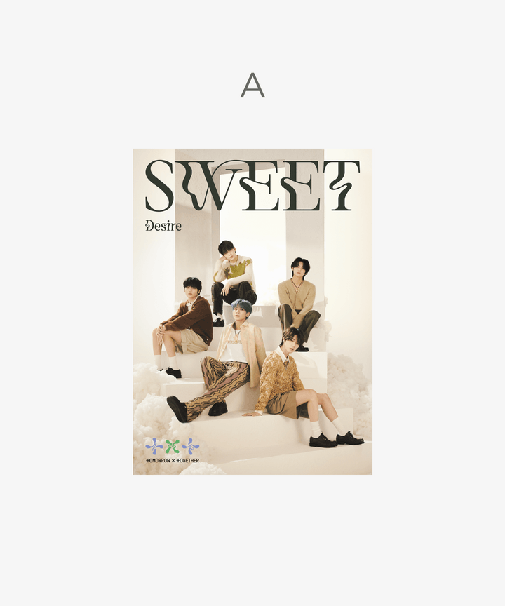 TXT SWEET weverse UMS 7net POB MAÑANA X JUNTOS Álbum de Japón 