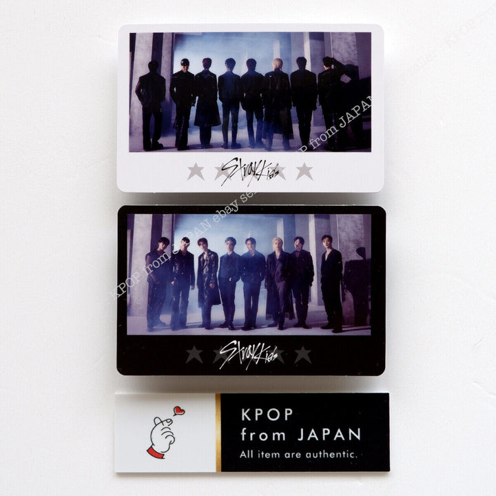 Stray Kids 5 estrellas Dome Tour 2023 JAPÓN Juego de tarjetas fotográficas oficiales A + B MD 