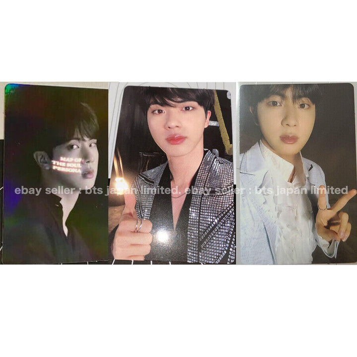 BTS JIN CLUE ROUTE HOLOGRAM MAP OF THE SOUL MOS ONE CONCEPT BOOK Photo card