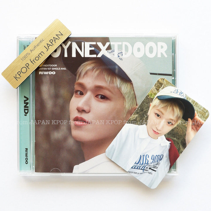 BOYNEXTDOOR AND, AND Japan SOLO CD + Photocard set JAEHYUN TAESUN LEEHAN SUNGHO