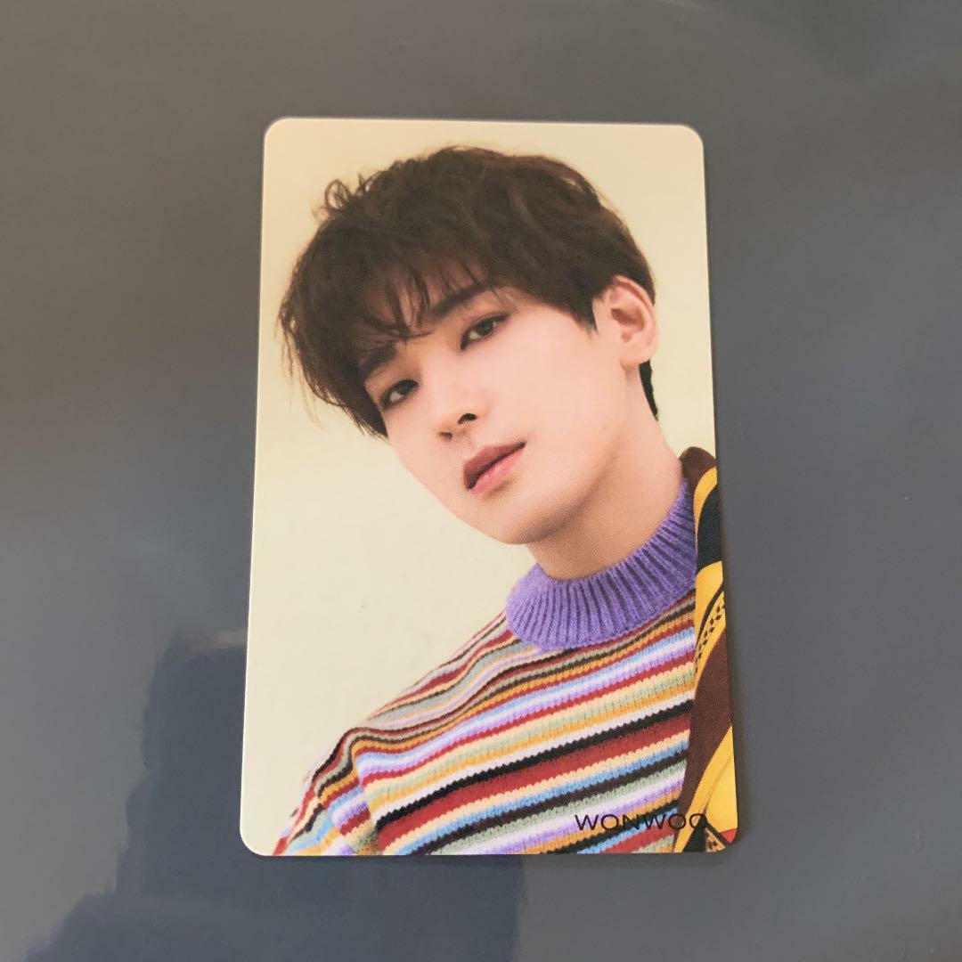 SEVENTEEN Wonwoo Official Photo card HITORIJANAI A B C D Normal CARAT PC