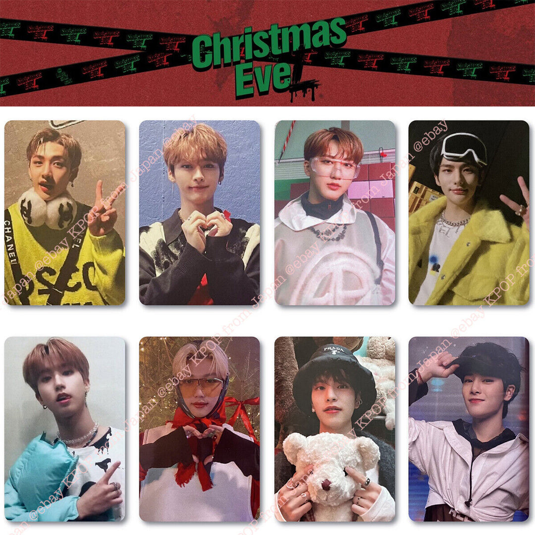 Stray Kids Christmas Evel SUBK SHOP Exclusive Official Photocard Xmas B typ