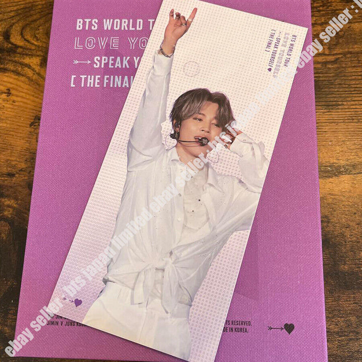 BTS Love Yourself SYS Final DIGITAL CODE Bookmark RM JIN SUGA JIMIN V JUNGKOOK