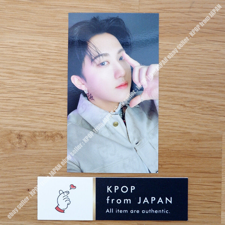 Changbin Stray Kids THE SOUND Tarjeta fotográfica oficial JAPAN POB FC Fanclub Tarjeta fotográfica 