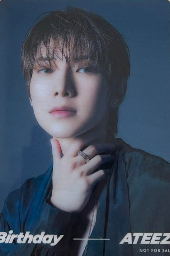 YEOSANG ATEEZ Birthday JAPAN POB LUCKY DRAW ALBUM PHOTOCARD ATINY SOLO UMS