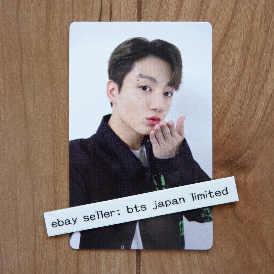 BTS W member benefits for JAPAN FC and mobile members Official Photo card Fan