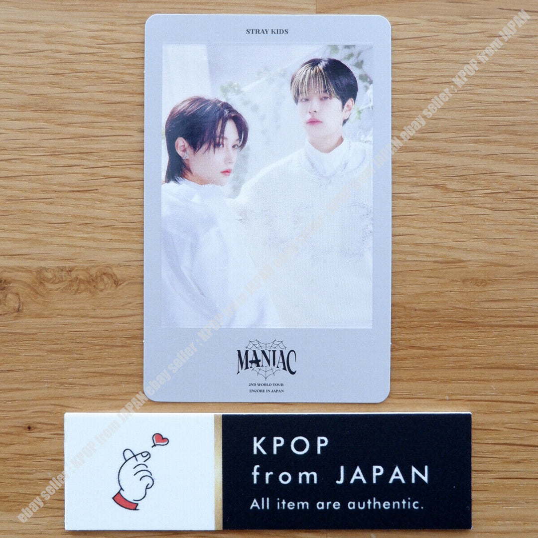 Stray Kids 2nd World Tour "MANIAC" ENCORE in JAPAN Official photocard B MD