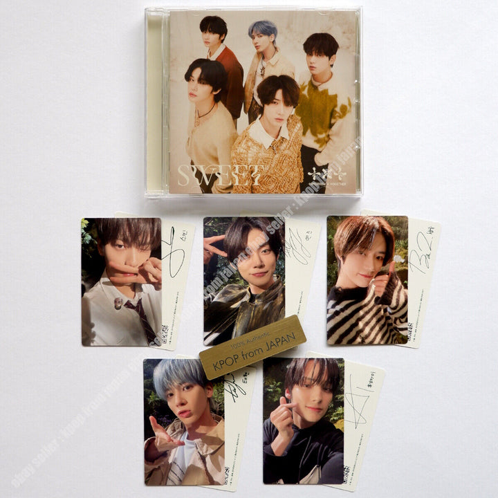 TXT SWEET 7net ver. Official Photocard + message card Yeonjun Soobin Beomgyu