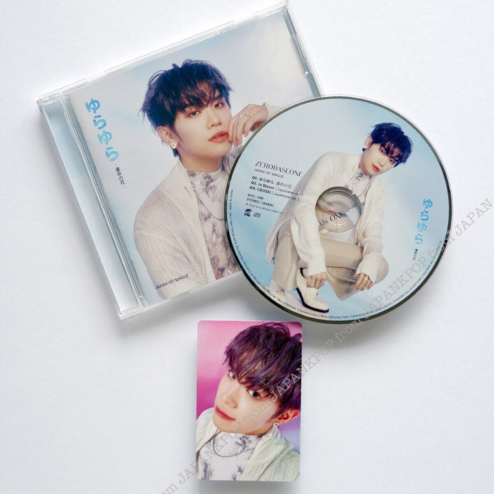 KIM TAE RAE ZB1 Yurayura Japan Solo ver. CD + Photocard ZEROBASEONE