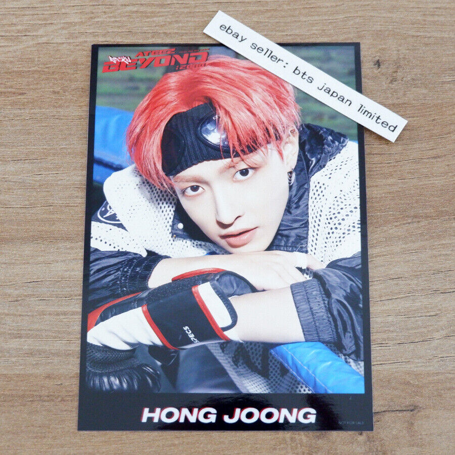 ATEEZ HONGJOONG MÁS ALLÁ: ZERO ATINY AB HMV Tower graba POB Photocard PC 