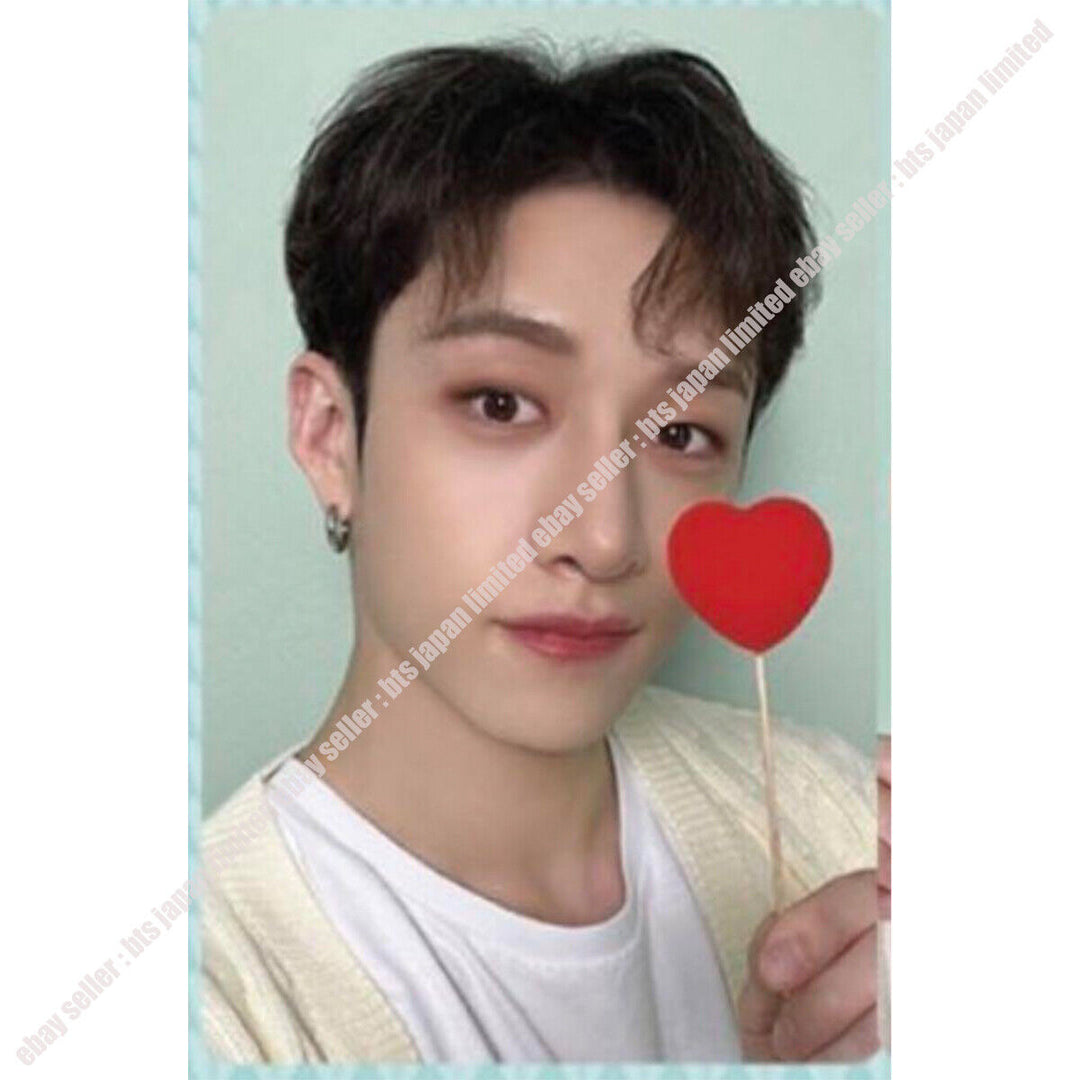 Niños callejeros NACIFIC Red Heart Photocard Hyunjin Felix Han Lee Know Bang chan IN 