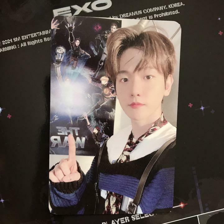 EXO BAEKHYUN Don’t fight the feeling Official Photo card Photocard PC