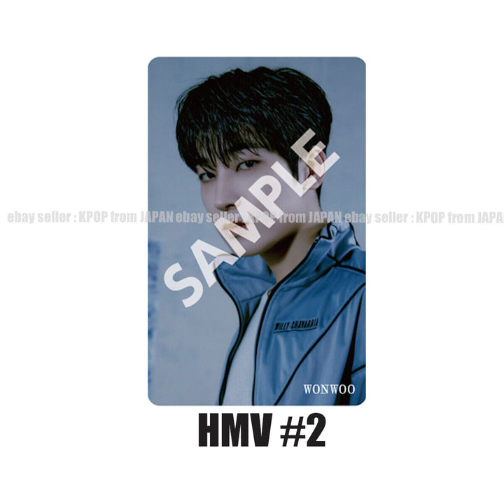 WONWOO SEVENTEEN FML POB photocard CARAT weverse UMS HMV Tower records