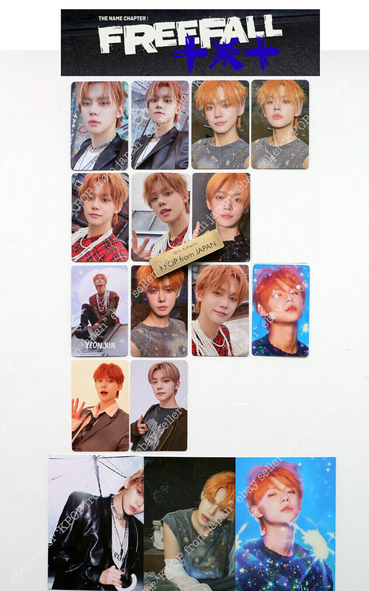 Yeonjun TXT The Name Chapter: FREEFALL GRAVITY Photocard UMS Weverse Lucky draw