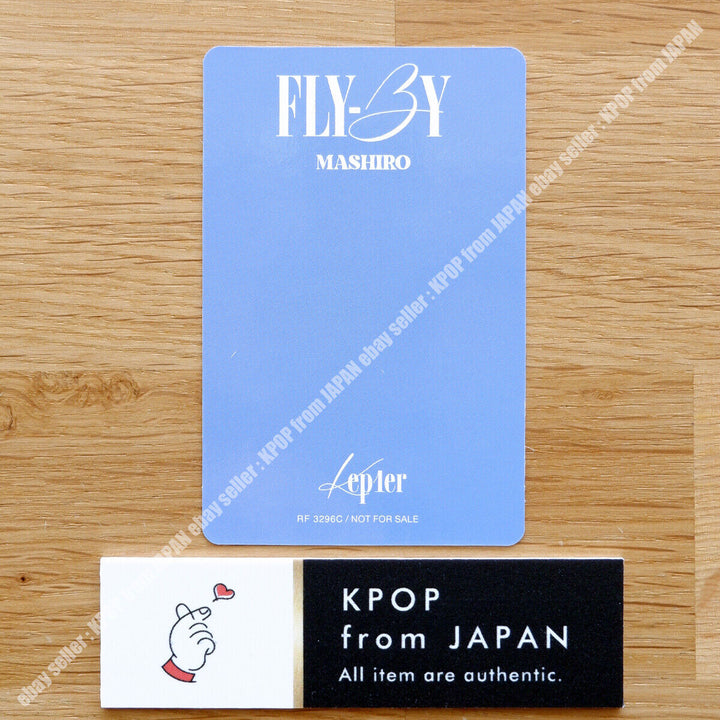 MASHIRO Kep1er FLY BY Official Photocard Hologram Tower Records Kep1ian FC PC