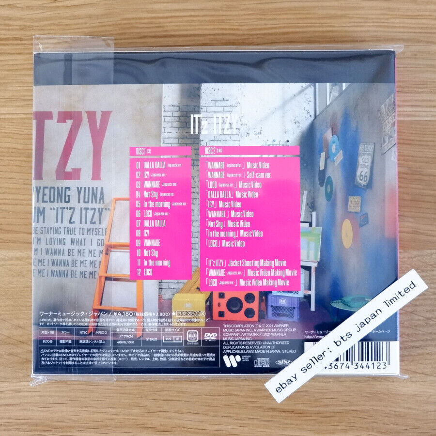 Unopened IT'z ITZY 1st limited A , B , Normal ver. Official