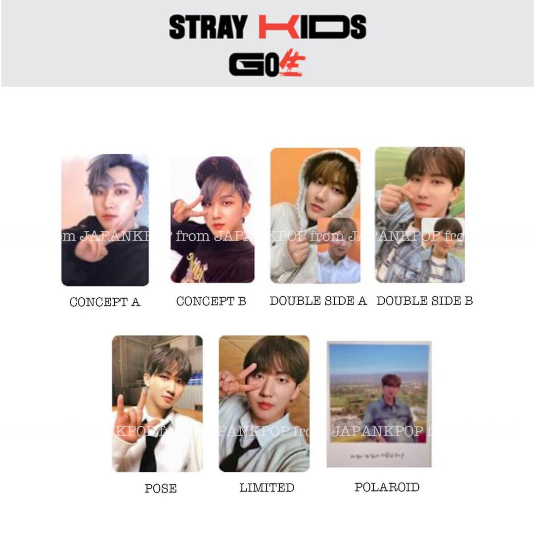 Stray kids IN LIVE Official Photo card Bang chan Lee know Han Felix Hyunjin I.N