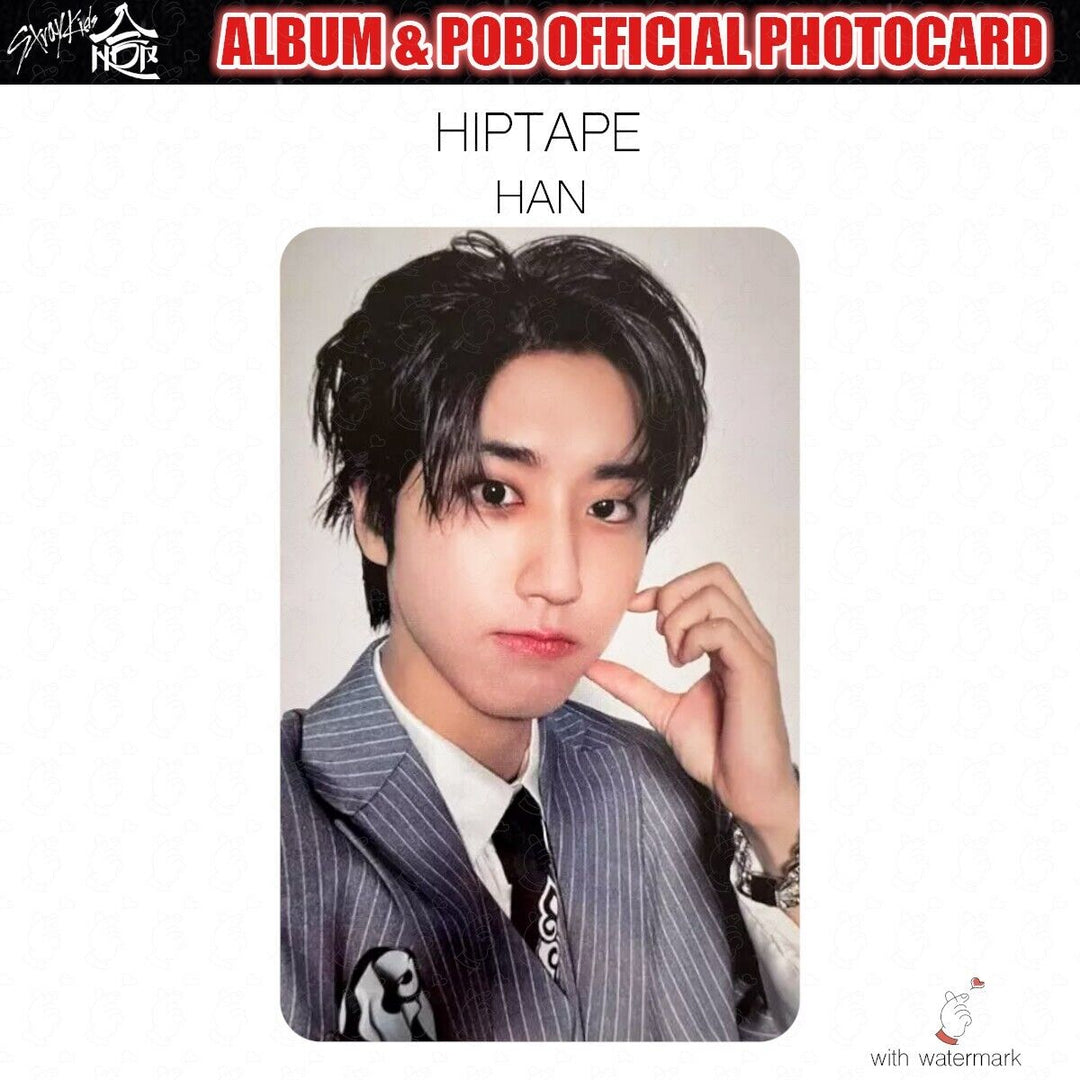 PRE STRAY KIDS SKZHOP HIPTAPE 合 HOP ALBUM PHOTO CARD JAPAN POB LUCKY DRAW