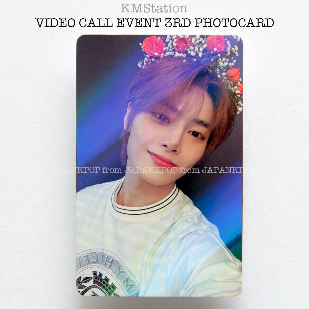 Stray kids ROCK STAR KMSTATION Vedeo call 3rd Official Photocard KMS 3.0