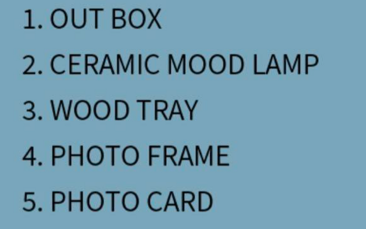 RM Indigo BOX MERCH BOX #16 FULL SET ONLY FOR ARMY MEMBERSHIP BTS Merch Pack