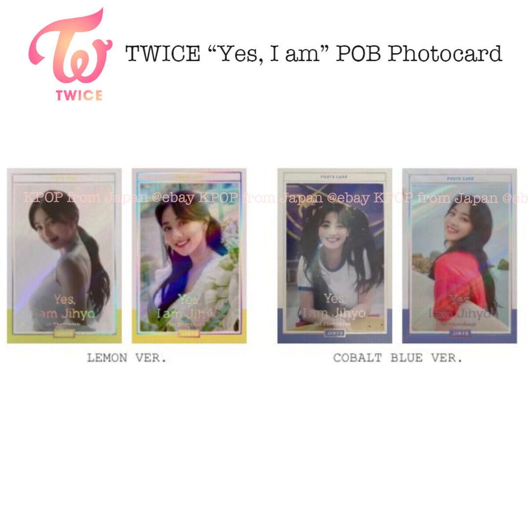 TWICE Yes I am Photocard Mina Sana Dahyun Jihyo Tzuyu Chaeyoung