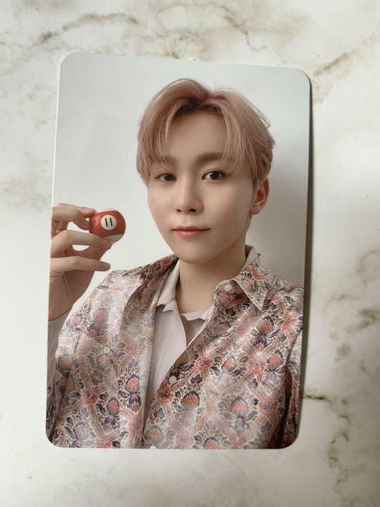 Seventeen Seungkwan Your Choice Tarjeta fotográfica oficial Un lado Otro Al lado de la PC 