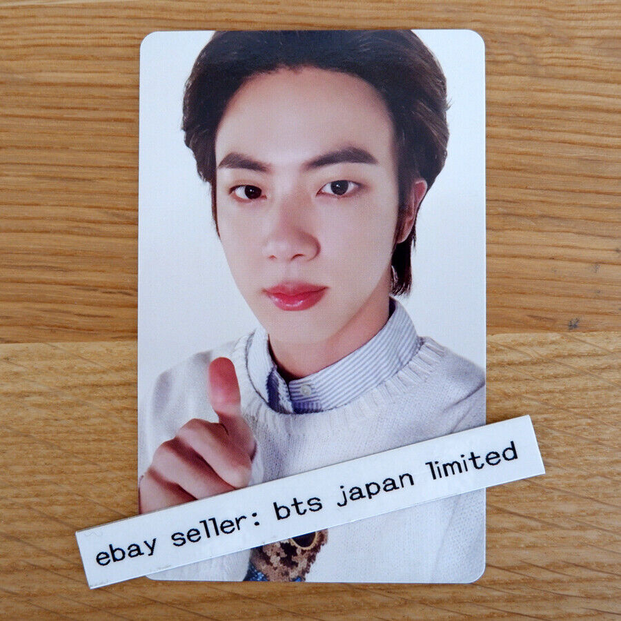 BTS Jin DECO KIT Cámara instantánea aleatoria Impresión a doble cara Tarjeta fotográfica PCS 