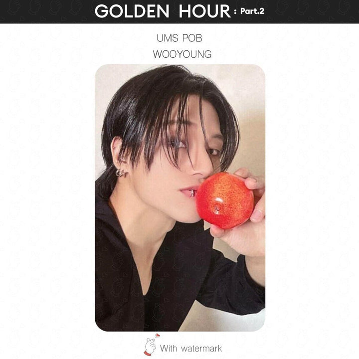 ATEEZ GOLDEN HOUR Part.2 JAPAN STORE BENEFIT POB PHOTOCARD JPFC UMS HMV pt2