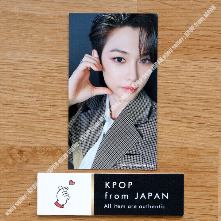 Felix Stray Kids THE SOUND Tarjeta fotográfica oficial JAPAN POB FC Fanclub Tarjeta fotográfica PC 