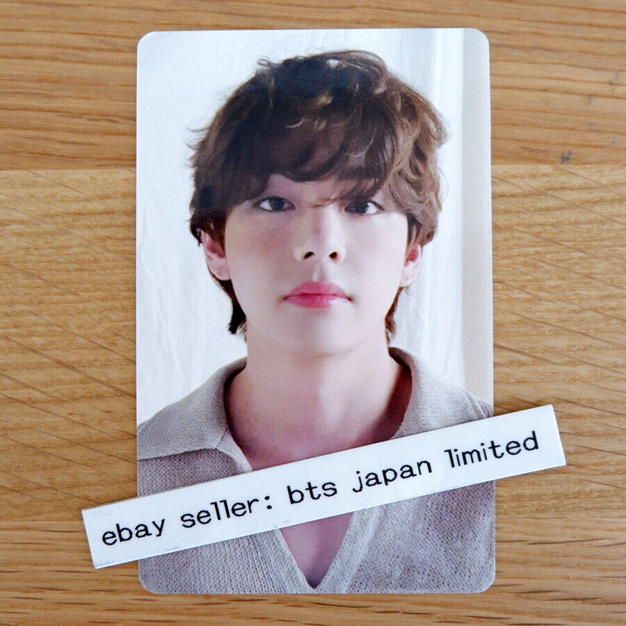 BTS V DECO KIT Cámara instantánea aleatoria Impresión a doble cara Tarjeta fotográfica Taehyung PC 