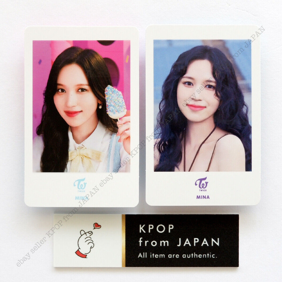 TWICE POP UP + Tarjeta fotográfica oficial Hare Hare mina sana momo nayeon chaeyoung 