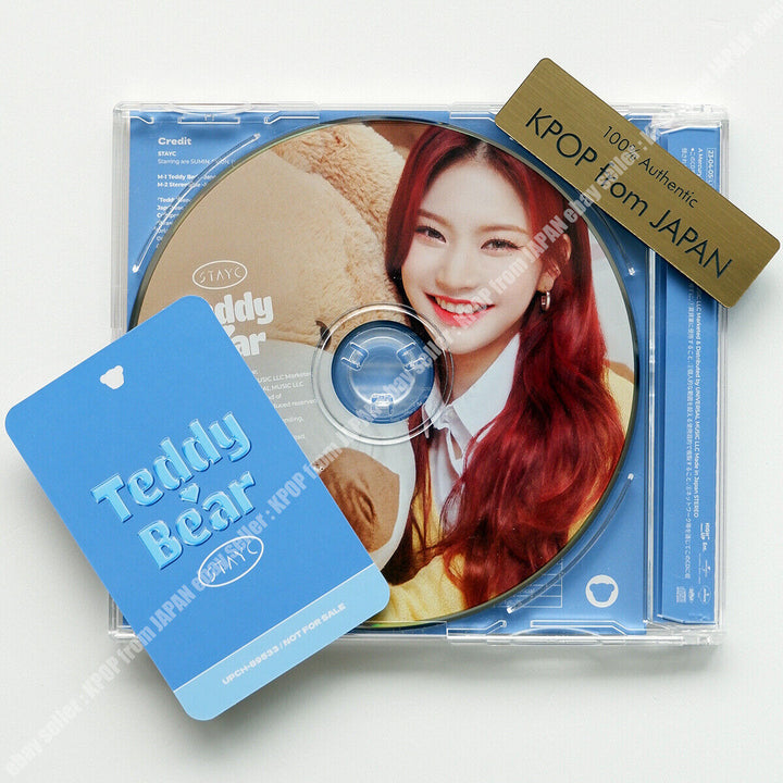 STAYC Teddy Bear Japanese Ver Official Photocard SUMIN SIEUN ISA SEEUN YOON J