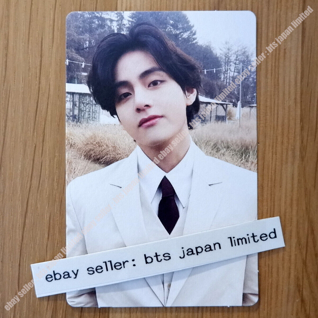 V Taehyung BTS Veautiful Days Special 8 Photo-Folio Me Myself Tarjeta fotográfica oficial 