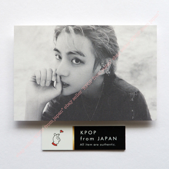 V Layover Weverse Official Photocard Postcard Solo Album BTS Taehyung