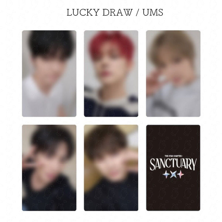 TXT THE STAR CHAPTER SANCTUARY ALBUM JAPAN POB LUCKY DRAW PHOTOCARD WEVERSE