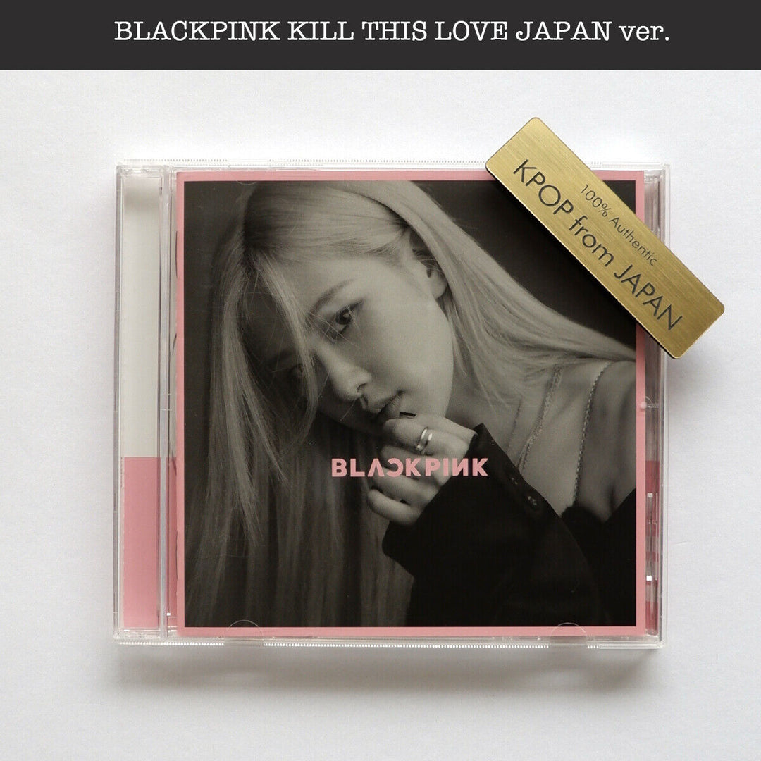 BLACKPINK KILL THIS LOVE Versión JP CD Tarjeta fotográfica oficial Jisoo Rose Jennie Lisa 