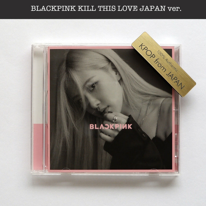 BLACKPINK KILL THIS LOVE JP version CD Official photocard Jisoo Rose Jennie Lisa