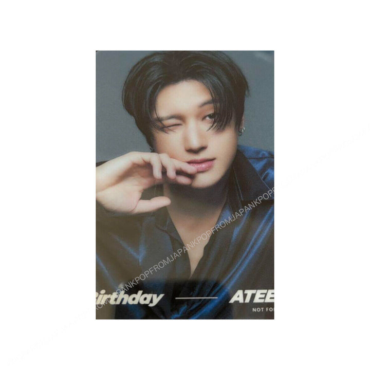 WOOYOUNG ATEEZ Birthday JAPAN POB LUCKY DRAW ALBUM PHOTOCARD ATINY SOLO UMS