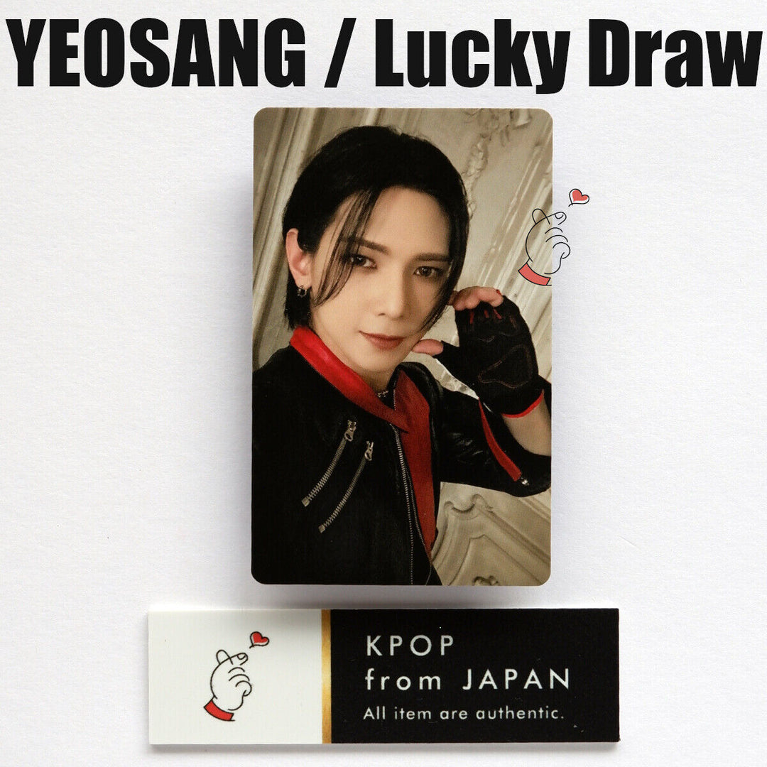 YEOSANG ATEEZ THE WORLD EP.2:OUTLAW POB Tarjeta fotográfica del sorteo Rakuten UMS Japón 