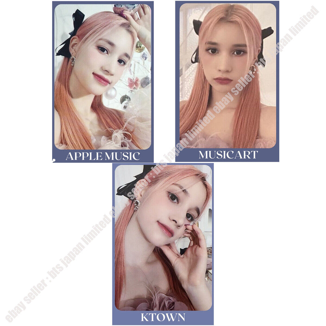 Bahiyyih Kep1er 2023 SALUDO DE LA TEMPORADA KTOWN4U APPLEMUSIC MUSICART POB Photocard 