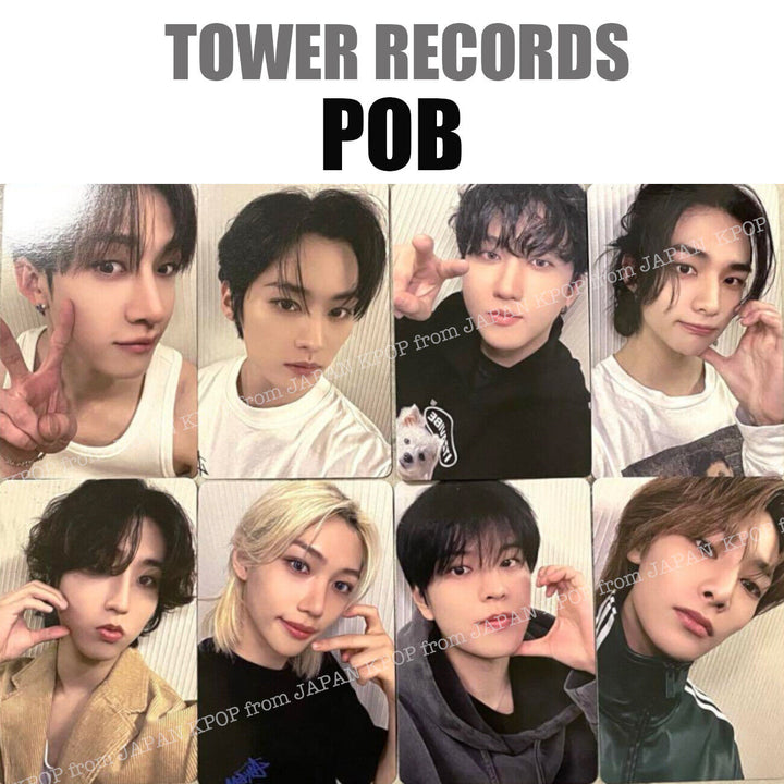 Stray kids ATE Album Japan POB Lucky draw Photocard SONY Tower Record HMV